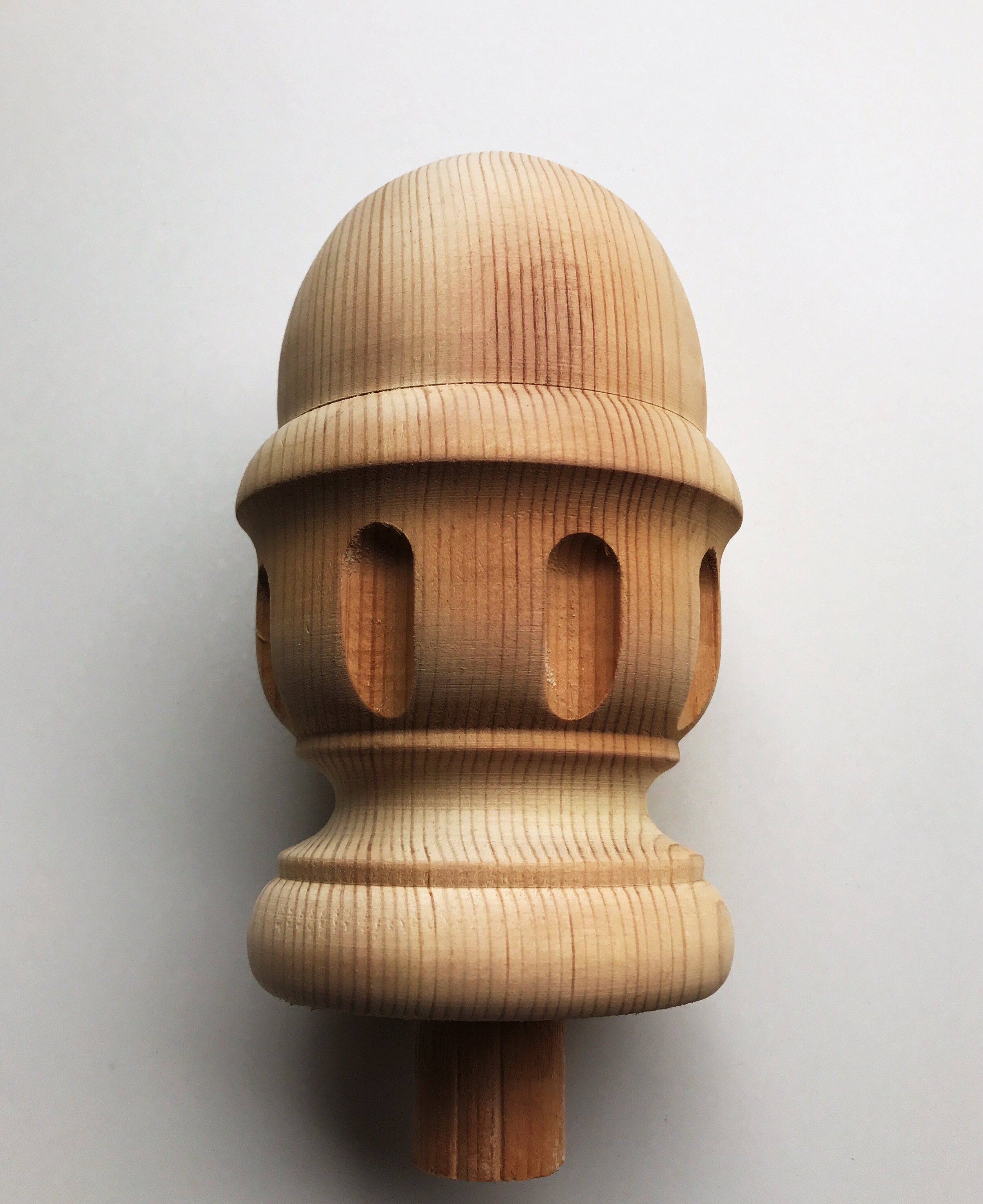 Fluted Acorn Finial